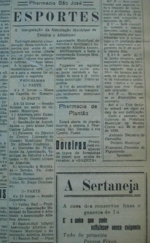 Leia mais sobre o artigo 7 de maio de 1938