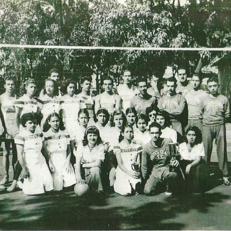 Atletas e dirigentes da MCTC – 1947