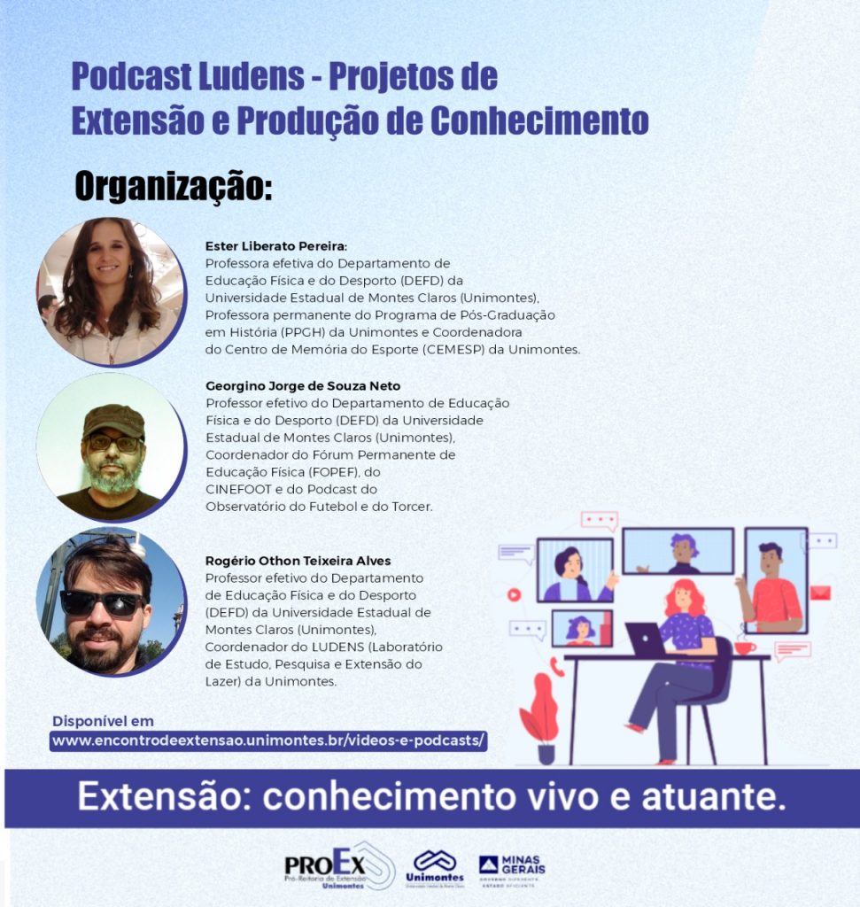 Podcast no 2° Encontro Online de Projetos de Extensão da Unimontes