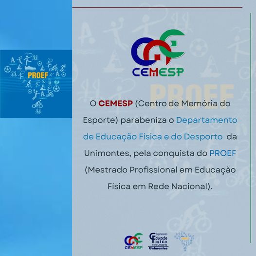 PROGRAMA DE MESTRADO PROFISSIONAL EM EDUCAÇÃO FÍSICA EM REDE NACIONAL (PROEF)