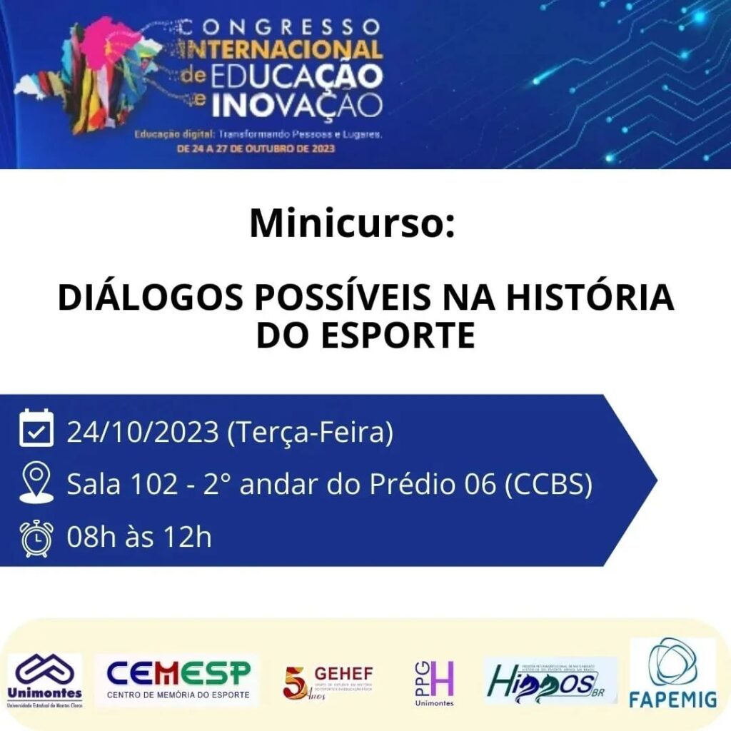 5 anos do Grupo de Estudos em História do Esporte e da Educação Física / Unimontes-MG (GEHEF)