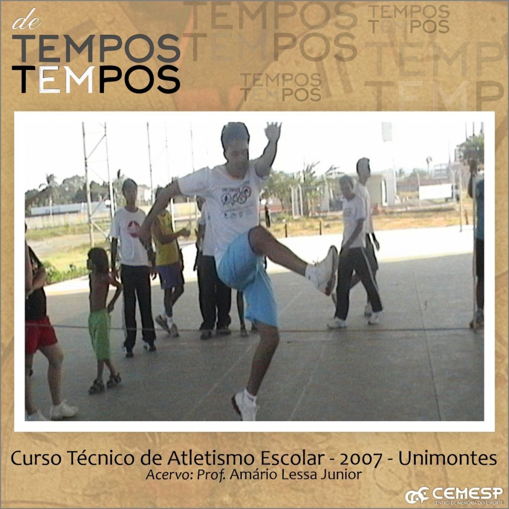 Curso Técnico de Atletismo Escolar – 2007 – Unimontes.