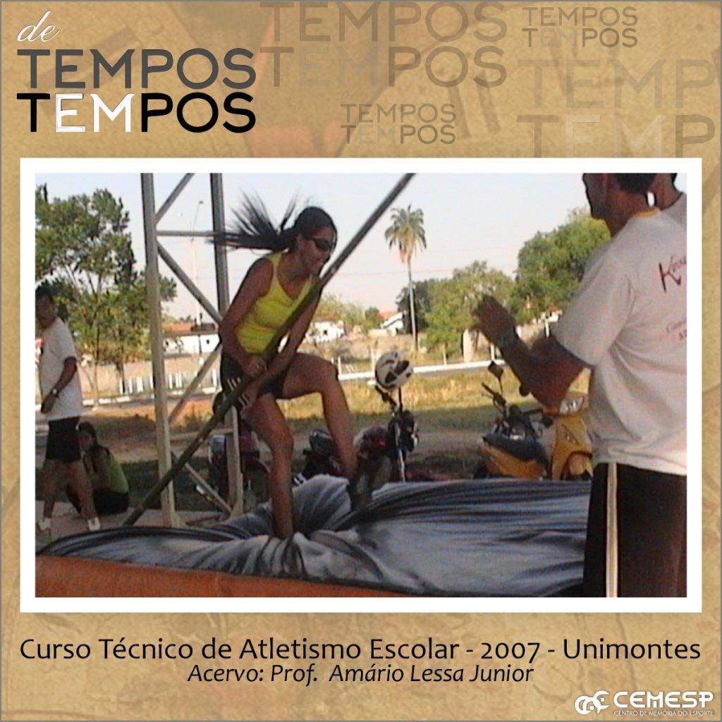 Curso Técnico de Atletismo Escolar – 2007 – Unimontes.