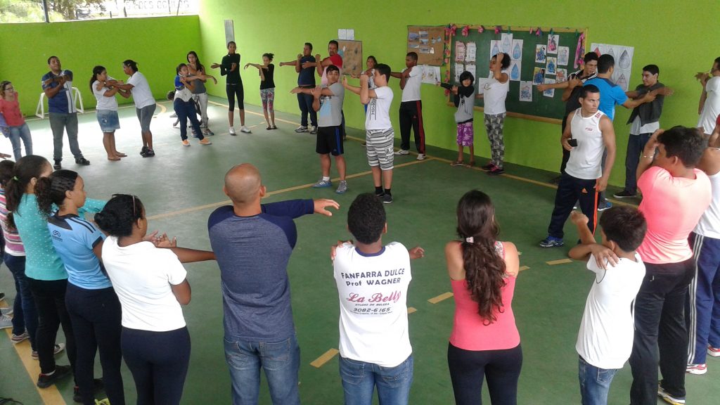 Atividade do curso de licenciatura em Educação Física do campus Januária-Unimontes