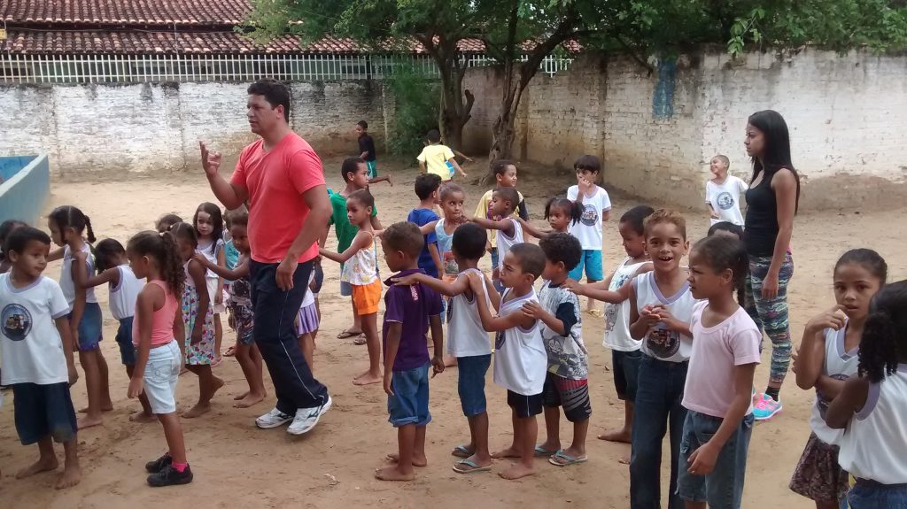 Atividade do curso de licenciatura em Educação Física do campus Januária-Unimontes