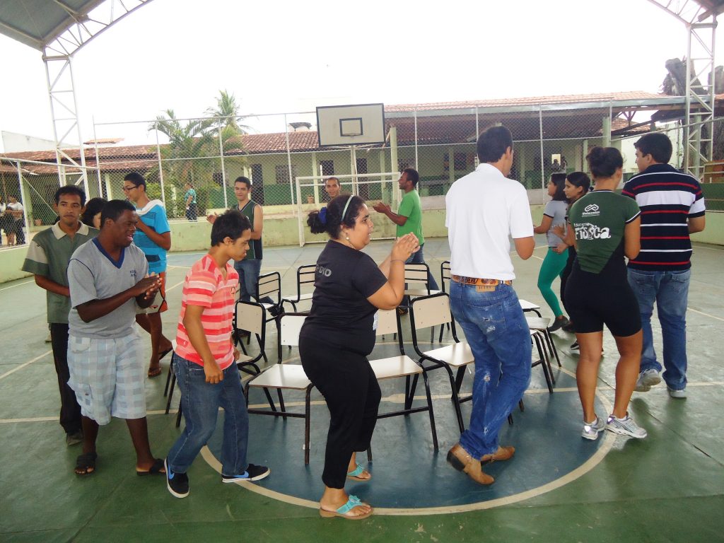 Atividade do curso de licenciatura em Educação Física do campus Januária-Unimontes