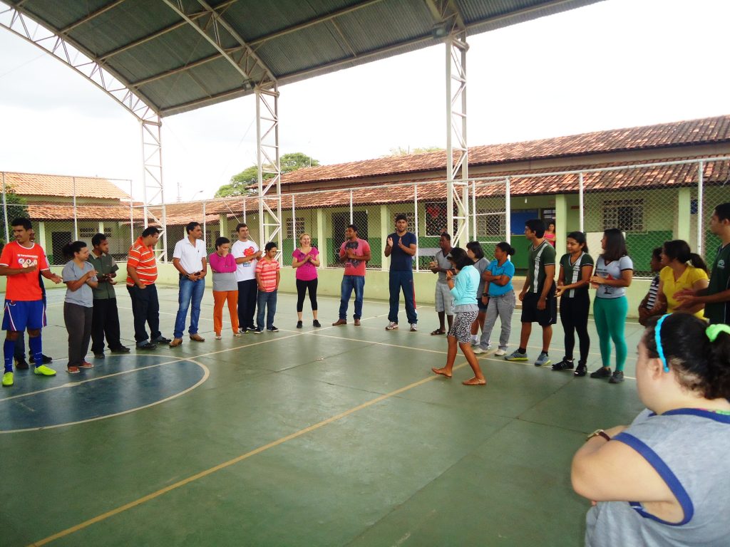 Atividade do curso de licenciatura em Educação Física do campus Januária-Unimontes