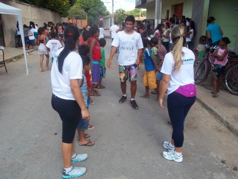 Atividade do curso de licenciatura em Educação Física do campus Januária-Unimontes