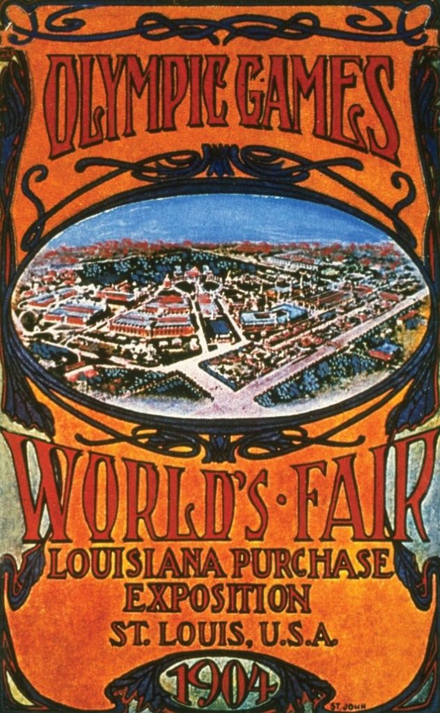 Cartaz alusivo à edição dos Jogos Olímpicos de 1900