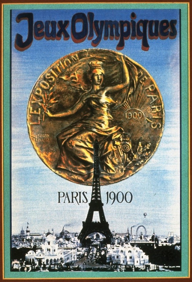 Cartaz alusivo à edição dos Jogos Olímpicos de 1900