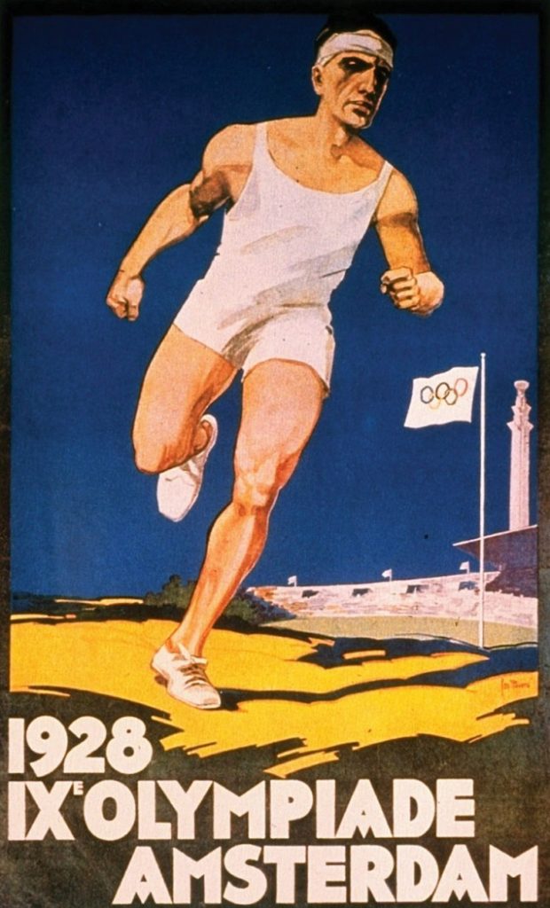 Cartaz alusivo à edição dos Jogos Olímpicos de 1928