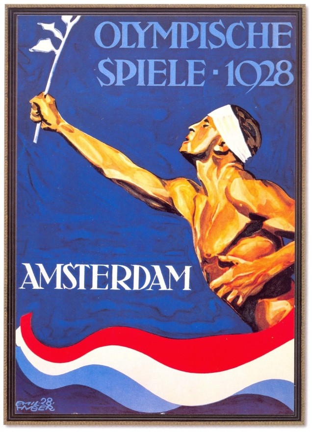 Cartaz alusivo à edição dos Jogos Olímpicos de 1928