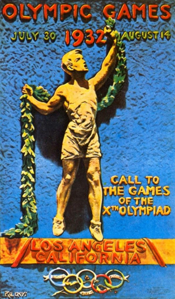 Leia mais sobre o artigo Cartaz alusivo à edição dos Jogos Olímpicos de 1932