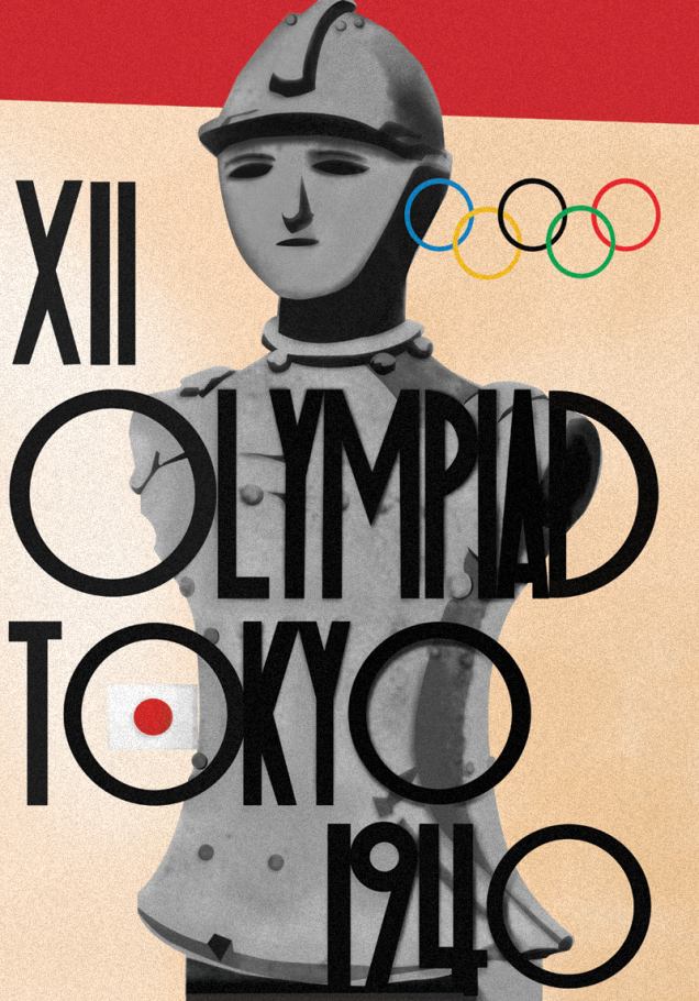 Cartaz alusivo à edição dos Jogos Olímpicos de 1940