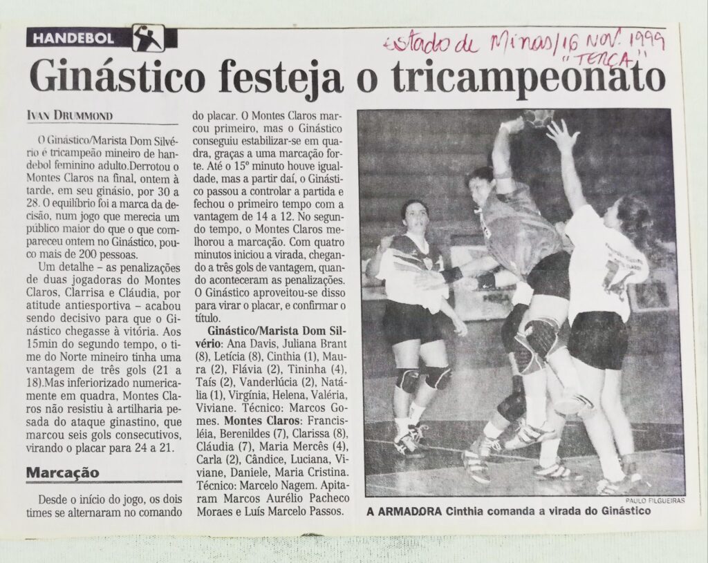 Leia mais sobre o artigo Ginástico festeja o tricampeonato